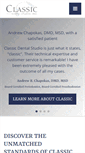 Mobile Screenshot of classicdentalstudio.com